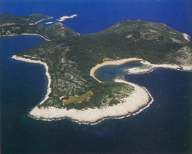 Villa Franic 사플루나라 외부 사진